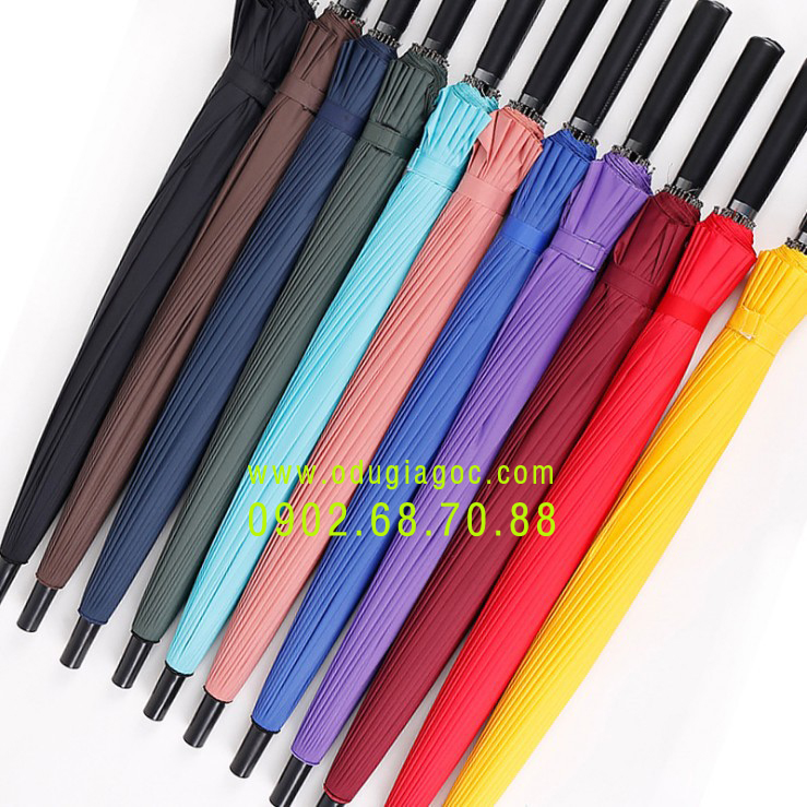 Một số mẫu ô dù cầm tay phổ biến dùng làm quà tặng
